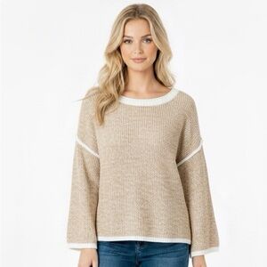 Crescent by Stitchfix crop sweater size large